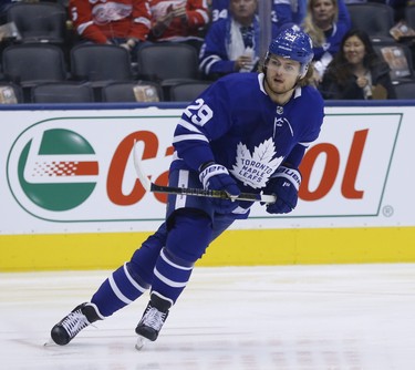 Toronto Maple Leafs William Nylander RW (29) during the first period in Toronto on Friday December 7, 2018. Jack Boland/Toronto Sun/Postmedia Network