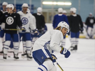 Toronto Maple Leafs William Nylander Leafs during a team skate at the MasterCard Centre in Toronto, Ont.  on Monday December 10, 2018. Ernest Doroszuk/Toronto Sun/Postmedia