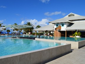 The pool at Club Med Turkoise was recently renovated to feature infinity edges. The renovation was part of a large-scale makeover project after the resort in Turks and Caicos was damaged by Hurricane Irma. (Sarah Doktor/Postmedia Network)