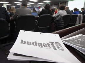 The city's proposed 2019 budget was unveiled at City Hall on Jan. 28, 2019. (Stan Behal, Toronto Sun)