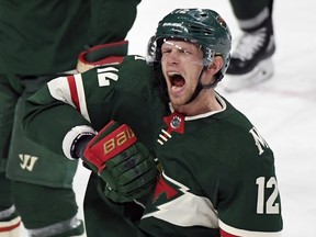 Eric Staal and the Minnesota Wild visit Toronto for a rare afternoon tilt against the Maple Leafs on Thursday at Scotiabank Arena. (AP FILES)