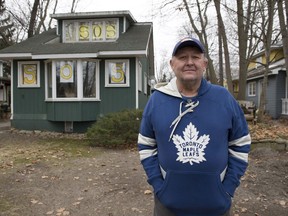 Don Sampson stands in front of his Toronto Island home on Monday January 7, 2019. A man on the verge of losing his longtime family home on one of Toronto's islands says he plans to try and get provincial legislation changed to allow family members to leave such properties to people other than spouses or children.