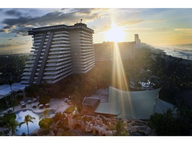 The sun rises over the Princess Mundo Imperial, Acapulco. Veronica Henri/Toronto Sun