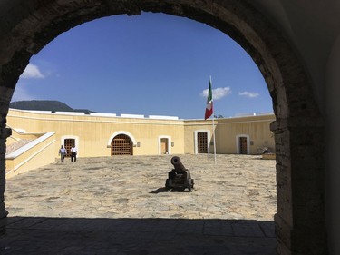 A view through the windows inside the Fort of San Diego,  on Friday December 7, 2018, in Acapulco, Mexico. Veronica Henri/Toronto Sun/Postmedia Network