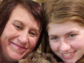 This Friday, Jan. 11, 2019 photo shows Jayme Closs, right, with her aunt, Jennifer Smith in Barron, Wis. Jake Thomas Patterson, a 21-year-old man killed a Wisconsin couple in a baffling scheme to kidnap Jayme Closs, their teenage daughter, then held the girl captive for three months before she narrowly managed to escape and reach safety as he drove around looking for her, authorities said.