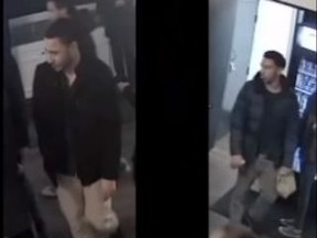Two men wanted for aggravated assault after an altercation at a restaurant on Jan. 19, 2019.