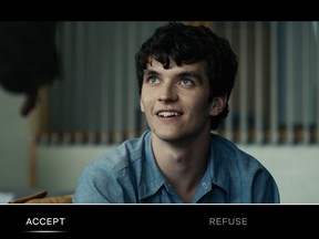 Fionn Whitehead in "Bandersnatch." The film has an interactive element that allows viewers to control the story plot. Netflix