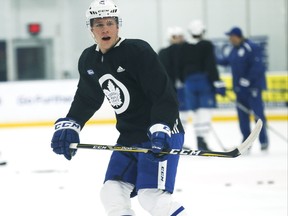 The Maple Leafs announced on Sunday afternoon that defenceman Jake Gardiner will miss the game at Scotiabank Arena against the Arizona Coyotes because of back spasms. Jack Boland/Toronto Sun