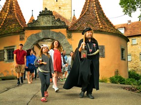 Rothenburg's Night Watchman tour is an enchanting evening of medieval exploration in the perfect cobbled village. (Dominic Arizona Bonuccelli photo)