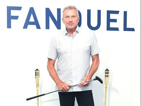 Joe Montana attends the FanDuel Fantasy Golf Classic on July 11, 2017 in New York City.  (Michael Loccisano/Getty Images for FanDuel)