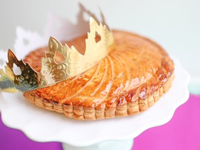 The famous French treat Galette de Rois is now available for a short time a t  Nadege Patisserie