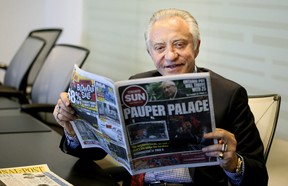 Paul Godfrey, Executive Chairman of Postmedia will celebrate his 80th Birthday on January 12th, 2019. Godfrey reflects upon his career on Friday January 11, 2019. (Veronica Henri/Toronto Sun/Postmedia Network)