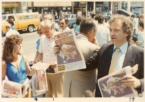 Extra Extra Paul Godfrey delivers. (Sun file photo)