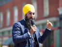 The Liberal candidate running against NDP Leader Jagmeet Singh in a Burnaby byelection has bowed out of the race after singling out Singh’s ethnicity in an online post.