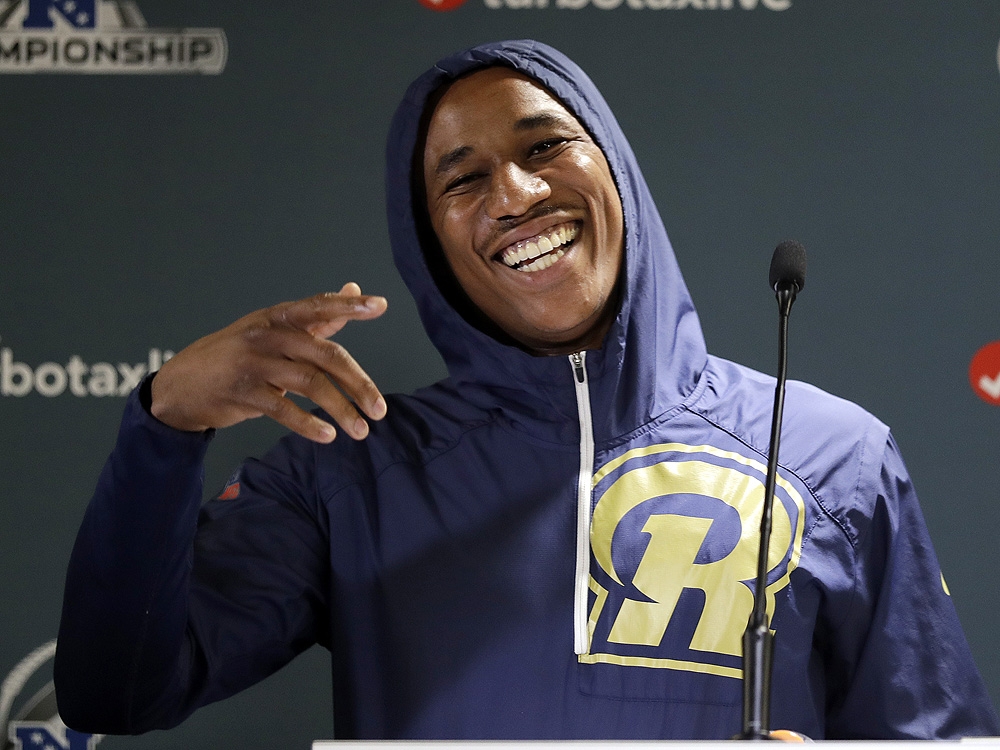 Marcus Peters CRAZY TRASH TALK vs Rams 2019 