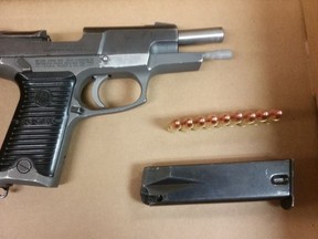 Gun seized in Toronto Police's investigation of a December 18, 2018 attempted murder.