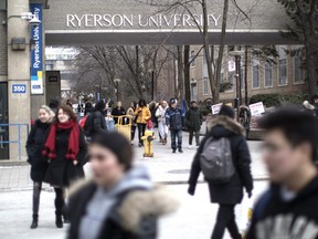 Ryerson University in Toronto on Thursday, January 17, 2019.