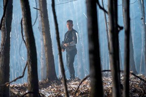 Frank Castle (Jon Bernthal) is once again on the run in the second season of “The Punisher” on Netflix. (Netflix)