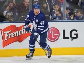The Leafs' Morgan Rielly might be as happy to rest as he would be to play in the all-star game. (Getty Images)