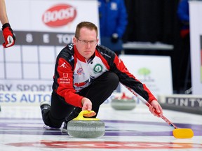 Scott McDonald was at the top of the standings with a 4-0 record at the provincial Scotties in Elmira. (POSTMEDIA FILES)