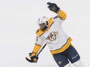 The Leafs take on P.K. Subban and the Nashville Predators Monday night. (The Canadian Press)