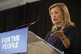 Christine Elliott, Deputy Premier and Minister of Health and Long-Term Care, announces the Government of Ontario's plan for long-term health care system at Bridgepoint Active Healthcare in Toronto on Tuesday, February 26, 2019. THE CANADIAN PRESS/ Tijana Martin