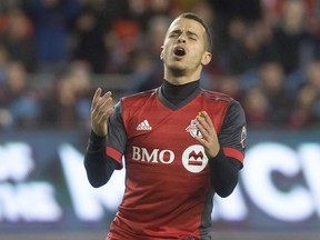 Top scorer Sebastian Giovinco left Toronto FC this off-season. (THE CANADIAN PRESS)