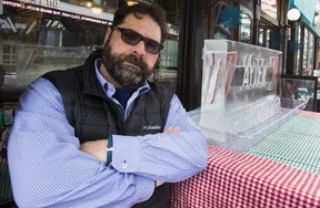 John Carbone, co-owner of the Kit Kat Italian Bar & Grill.(Ernest Doroszuk, Toronto sun)