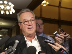 MPP Randy Hillier is pictured at Queen's Park on Feb. 20, 2019 after his suspension from the PC caucus. (Jack Boland, Toronto Sun)