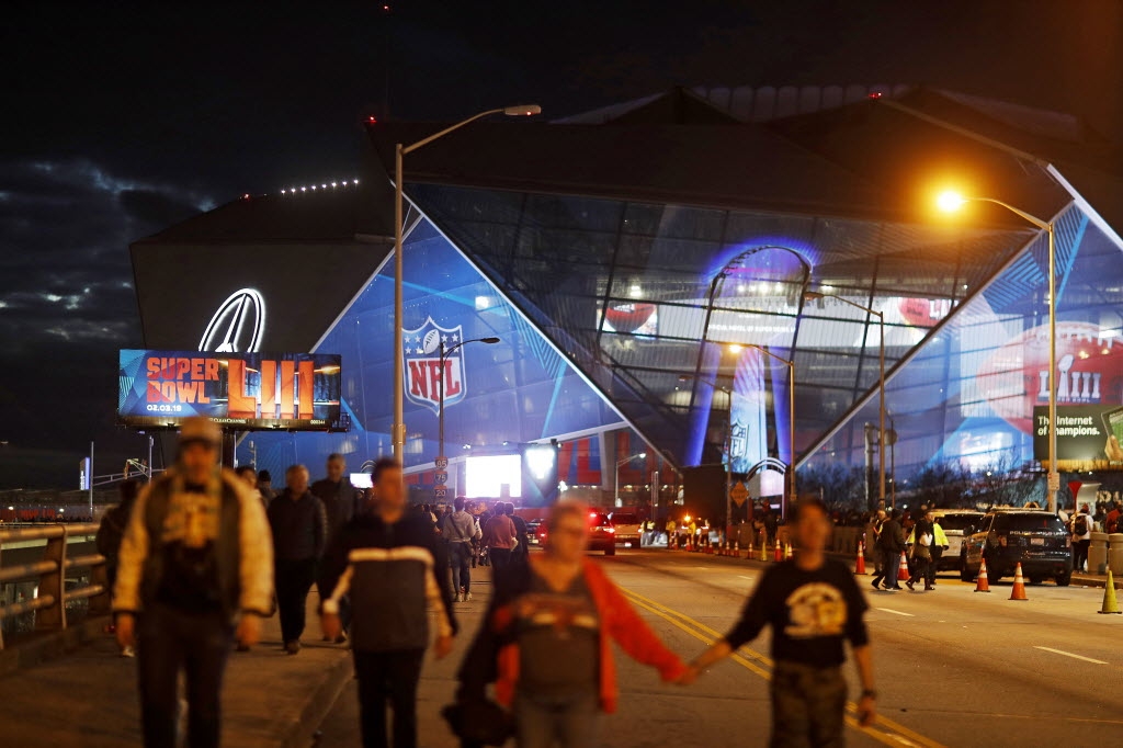 You can watch the Super Bowl on a massive 34-foot screen in Toronto