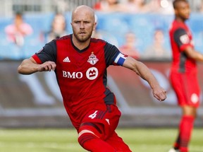 Toronto FC’s Michael Bradley arrived to pre-season camp a bit later due to commitments to the U.S. national team. (CP)