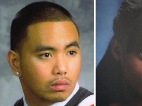 Shyanne Charles, left, Joshua Yasay, right, were killed in a shooting outside a community housing complex on Danzig St. on July 2012.