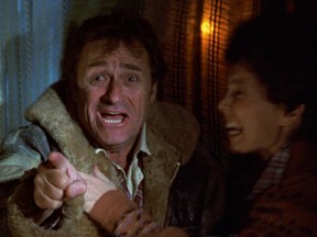 Dick Miller and Jackie Joseph in "Gremlins."