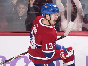 Max Domi leads the Habs in scoring with 20 goals and 53 points.  (THE CANADIAN PRESS)