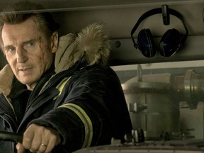Liam Neeson stars in the thriller "Cold Pursuit," the story of a Colorado snowplow operator seeking vengeance for the murder of his son. MUST CREDIT: Doane Gregory, Summit Entertainment/Lionsgate