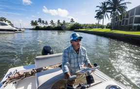 Capt. Brian Holaway, a Florida master naturalist, provides local knowledge during a cruise in the north part of Captiva Island. Ernest Doroszuk/Toronto Sun