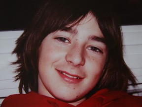 Brayton Bullock was stabbed 13 times by his older cousin.