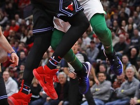 The Raptors take on Kyrie Irving and the Boston Celtics Tuesday night. (Getty images)