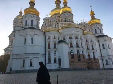 The cathedral at Pechersk Lavra, the Monastery of the caves. (Chris Doucette/Toronto Sun/Postmedia Network)