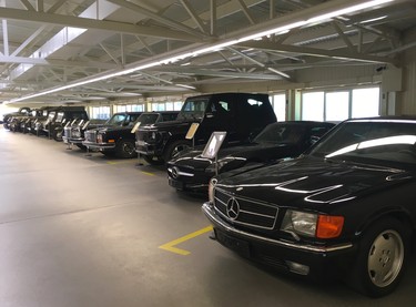 The lavish estate, known as Mezhyhirya Residence, where former Ukrainian president Viktor Yanukovych lived with his mistress until his ouster in 2014, includes a massive collection of vehicles. (Chris Doucette/Toronto Sun/Postmedia Network)