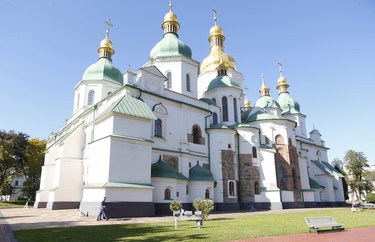 St. Sophia Cathedral in Kyiv, Ukraine. (Chris Doucette/Toronto Sun/Postmedia Network)