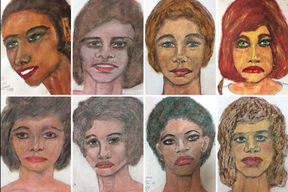 Serial killer Samuel Little created these drawings to help the FBI identify their victims.