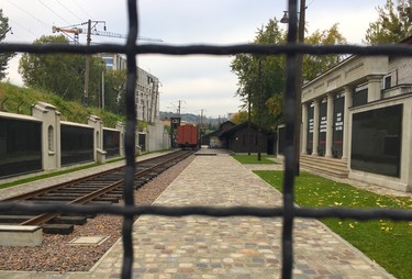 The new Territory of Terror museum is located near Lviv’s former Jewish ghetto and remembers Jews held in the the Janowska concentration camp, many of whom were sent to their deaths. Outside the gates to the museum you can read the stories of both Holocaust victims and Nazi officers. (Chris Doucette/Toronto Sun/Postmedia Network)