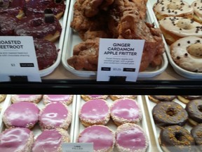 - delicious finds at Monster  Donuts in Hamilton