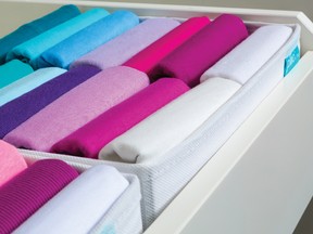 A well-organized drawer can put you in a positive frame of mind.
