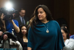 Jody Wilson-Raybould appears at the House of Commons Justice Committee on Parliament Hill in Ottawa on Wednesday, Feb. 27, 2019. THE CANADIAN PRESS/Sean Kilpatrick