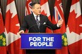 Ontario Energy Minister Greg Rickford, who told Hydro One to go back to the drawing board after it proposes a salary for its CEO of up to almost $3 million a year, speaks at a media conference on Friday, Feb. 15, 2019. (Antonella Artuso/Toronto Sun/Postmedia Network)