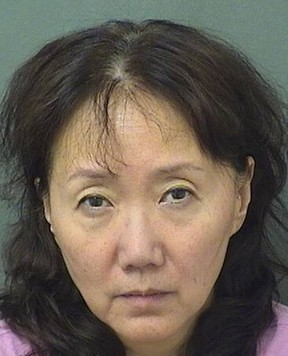 Orchids of Asia Day Spa’s owner, 58-year-old Hua Zhang. She got hit with 26 charges of procuring prostitution.