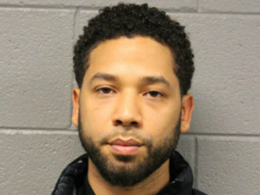 Jussie Smollett as portrayed by the Chicago Police Dept.