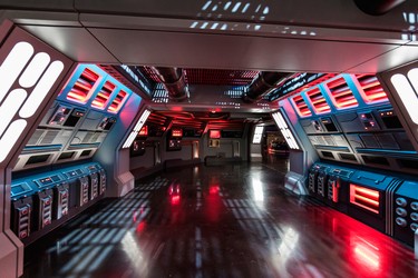 Disney guests will traverse the corridors of a Star Destroyer on Star Wars: Rise of the Resistance and join an epic battle between the First Order and the Resistance – including a face-off with Kylo Ren – when Star Wars: Galaxy’s Edge opens in summer 2019 at Disneyland Resort in California and fall 2019 at Walt Disney World Resort in Florida. (Joshua Sudock/Disney Parks)
